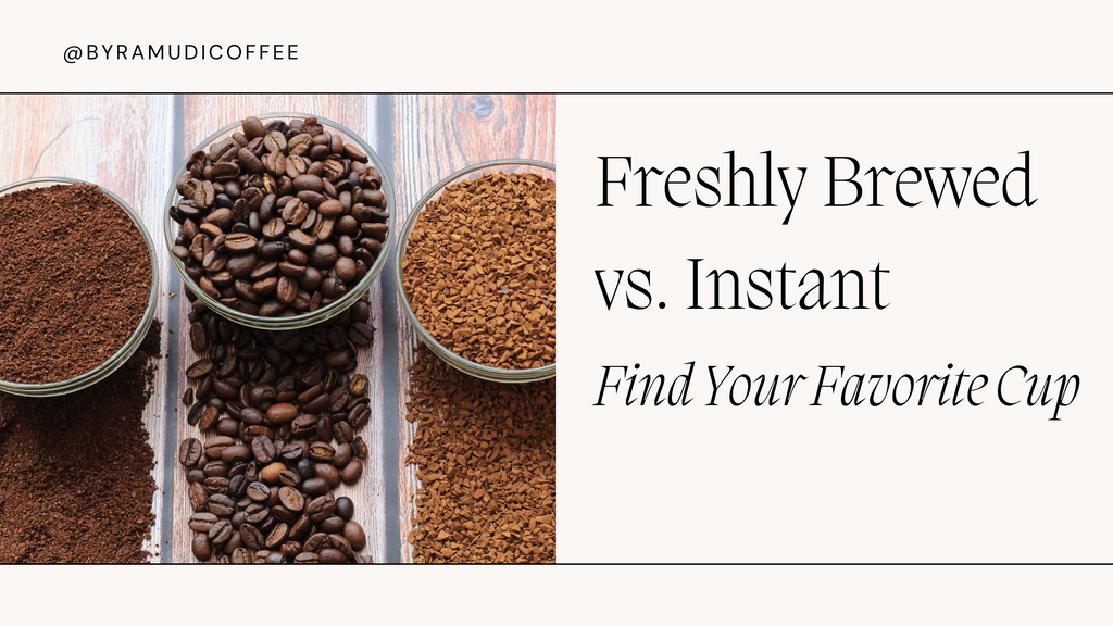 The Great Coffee Showdown: Freshly Brewed vs. Instant - Find Your Favorite Cup