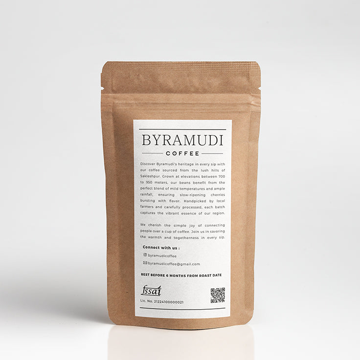 80% Arabica 20% Robusta (Medium roast)